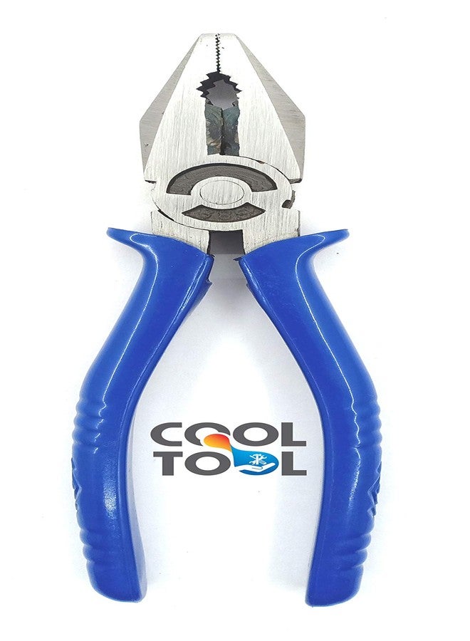 CoolTool 8-Inch Insulated Lineman Combination Plier With Joint Cutter (Multicolour, 200 MM) - Image 2